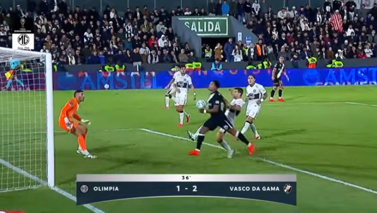 Olimpia cayó ante su público-Foto Captura