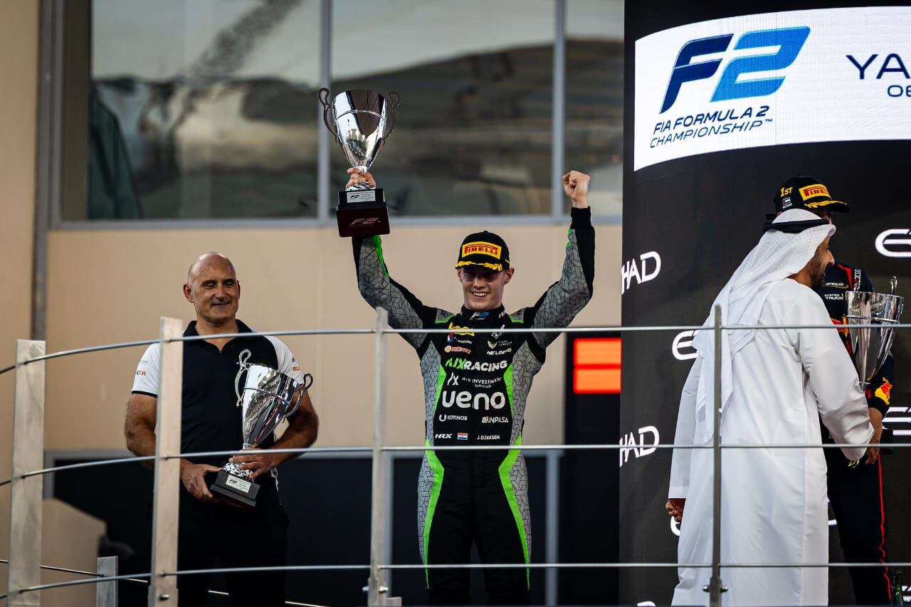 Joshua se quedó con el Gran Premio de Abu Dhabi. Foto: gentileza
