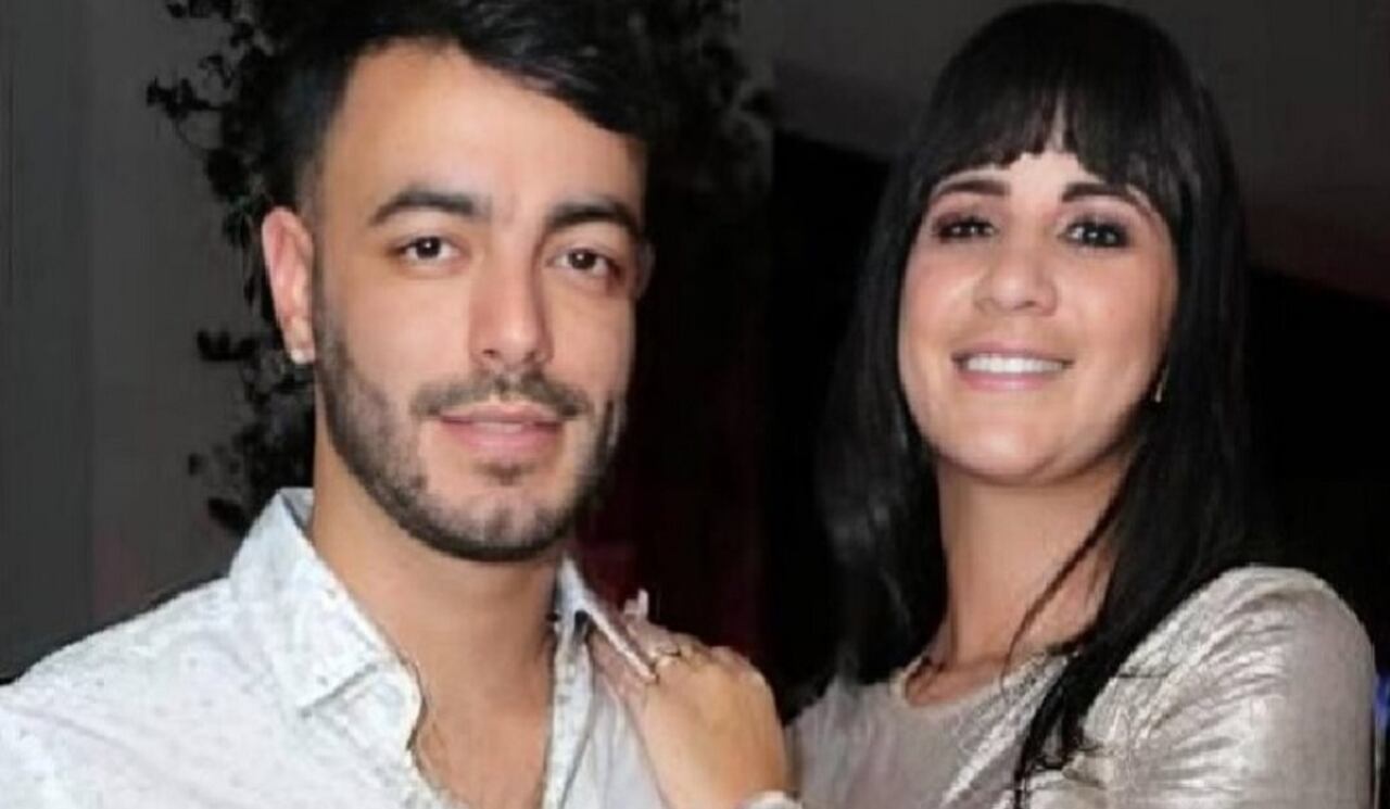 Marset junto a su esposa Gianina Troche. Foto: Archivo