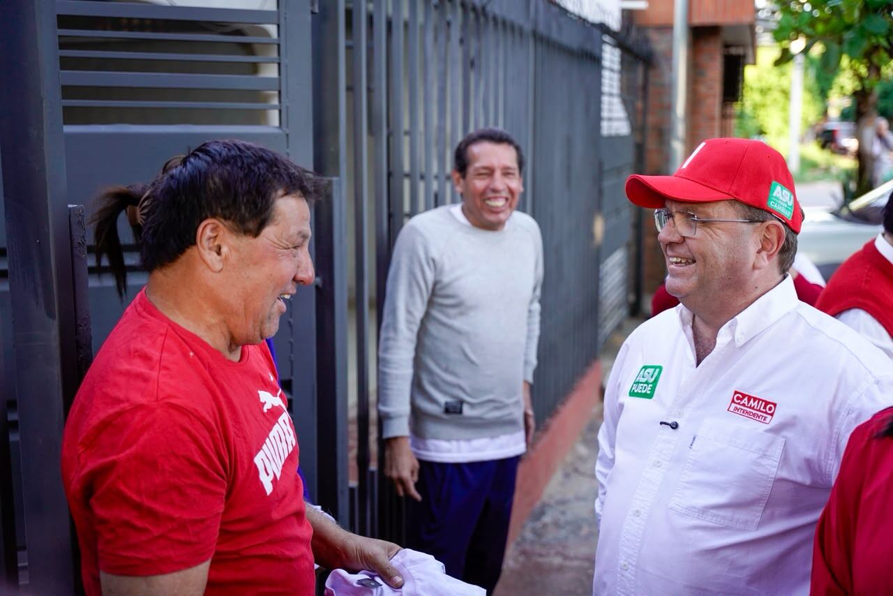 Camilo pretende seguir recorriendo los barrios de Asunción. Foto: Gentileza